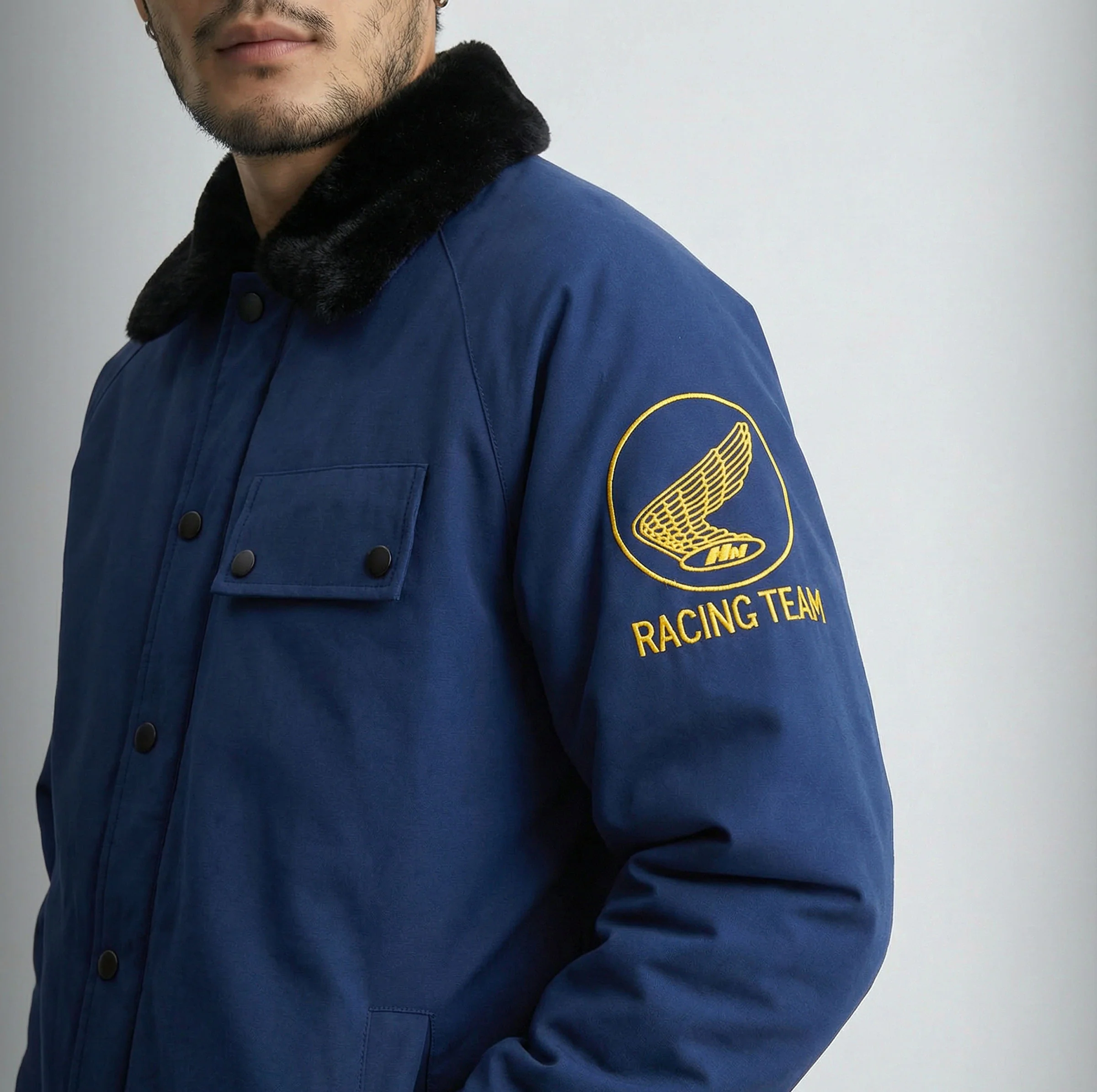1965 Honda F1 Team Replica Jacket - Image 11