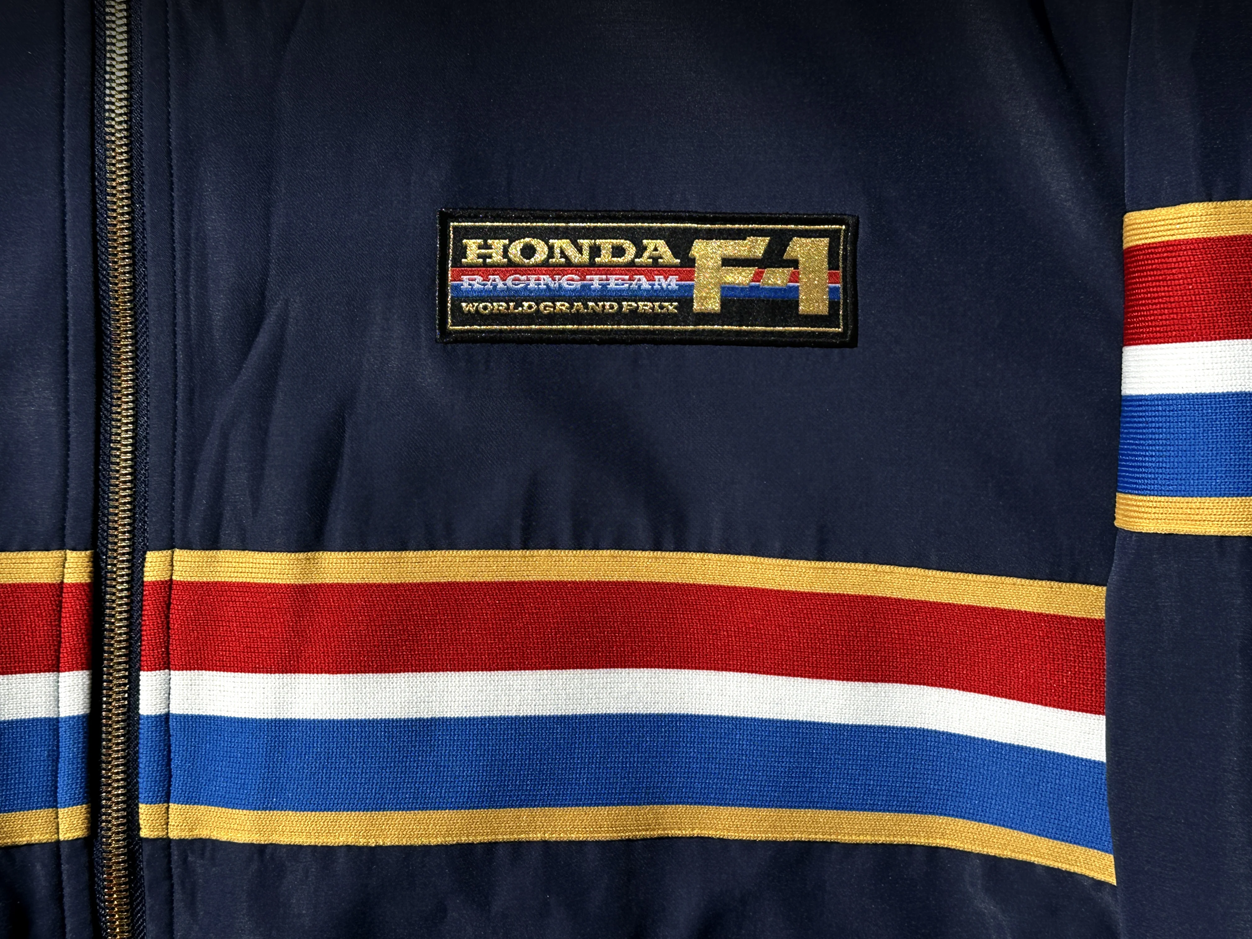 1986 Honda F1 Team Aviator Jacket (Blue) - Image 6