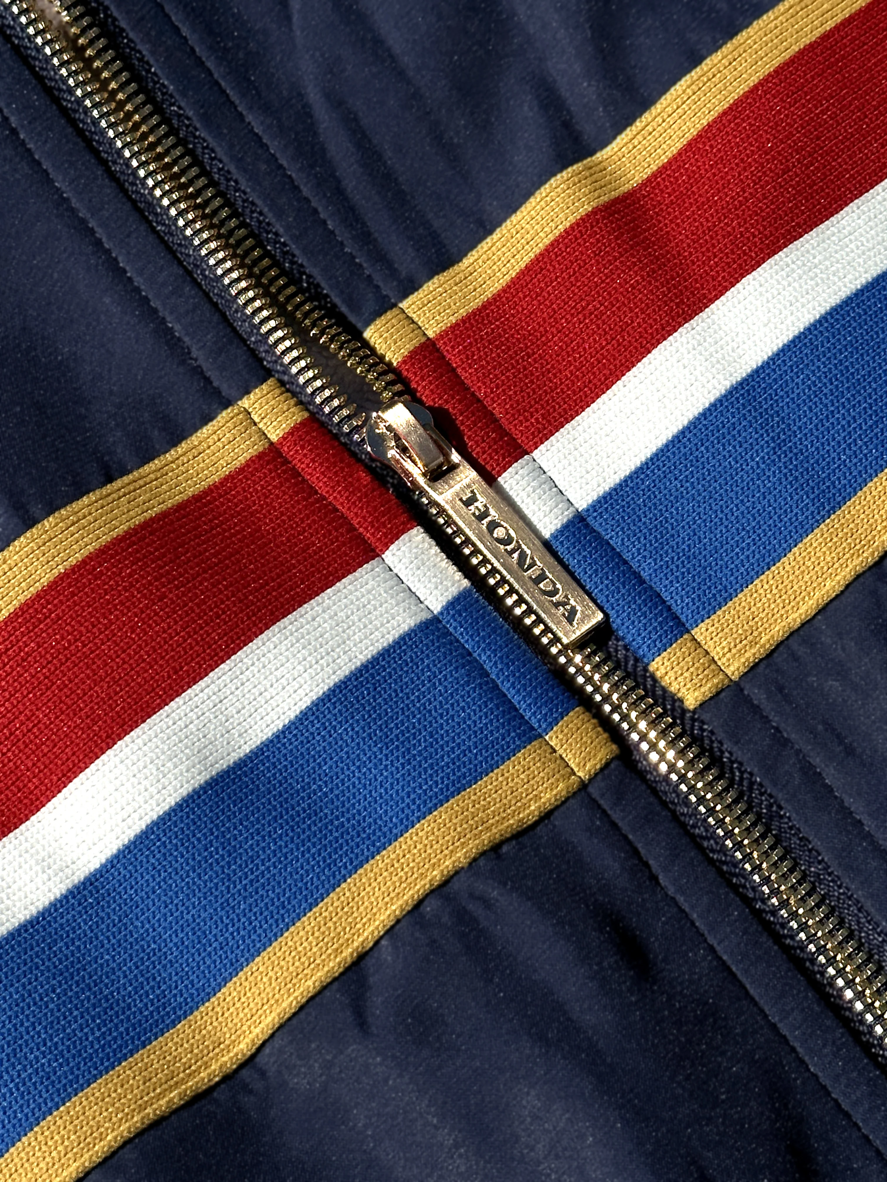 1986 Honda F1 Team Aviator Jacket (Blue) - Image 9