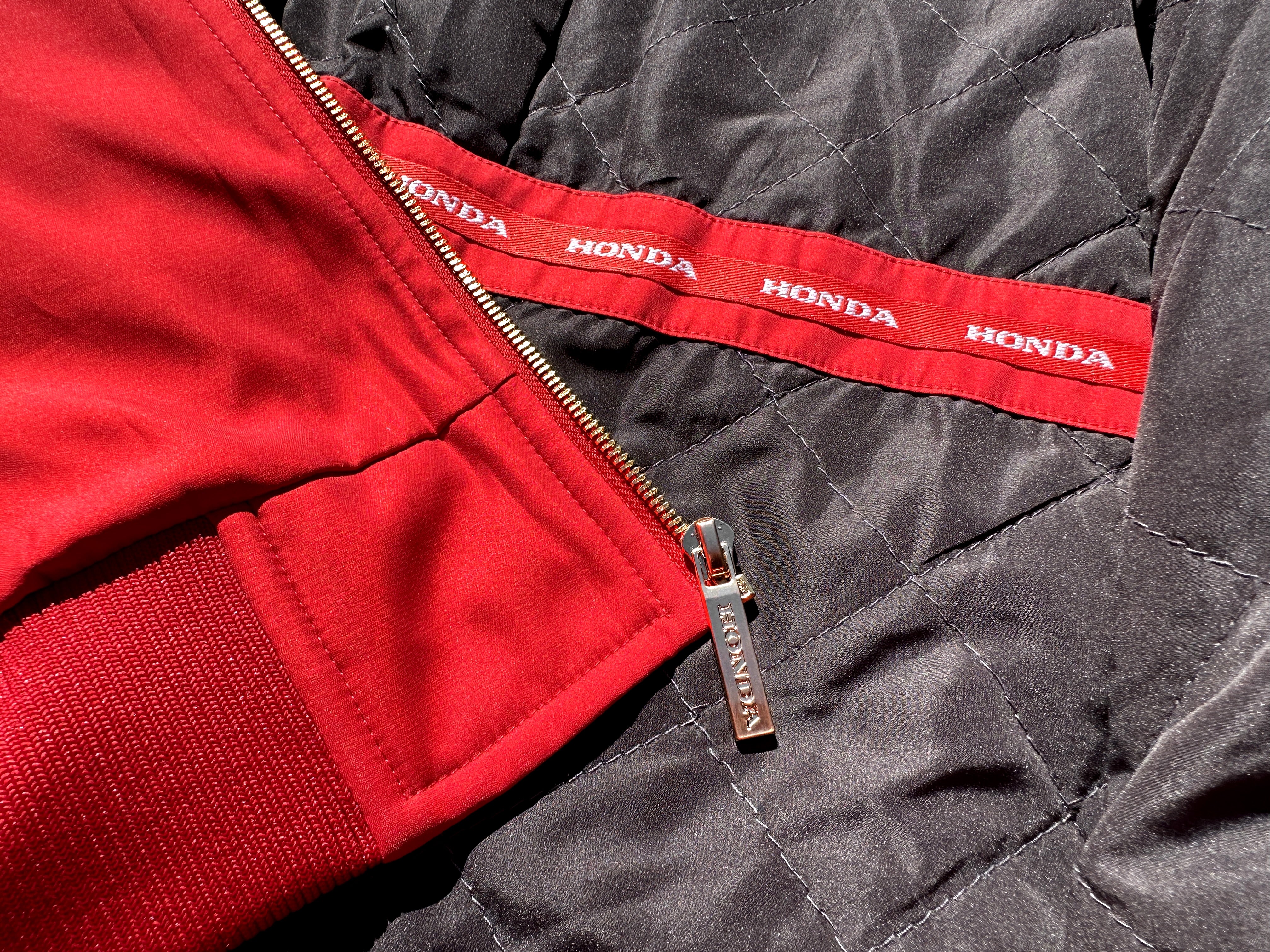 1986 Honda F1 Team Aviator Jacket (Red) - Image 11