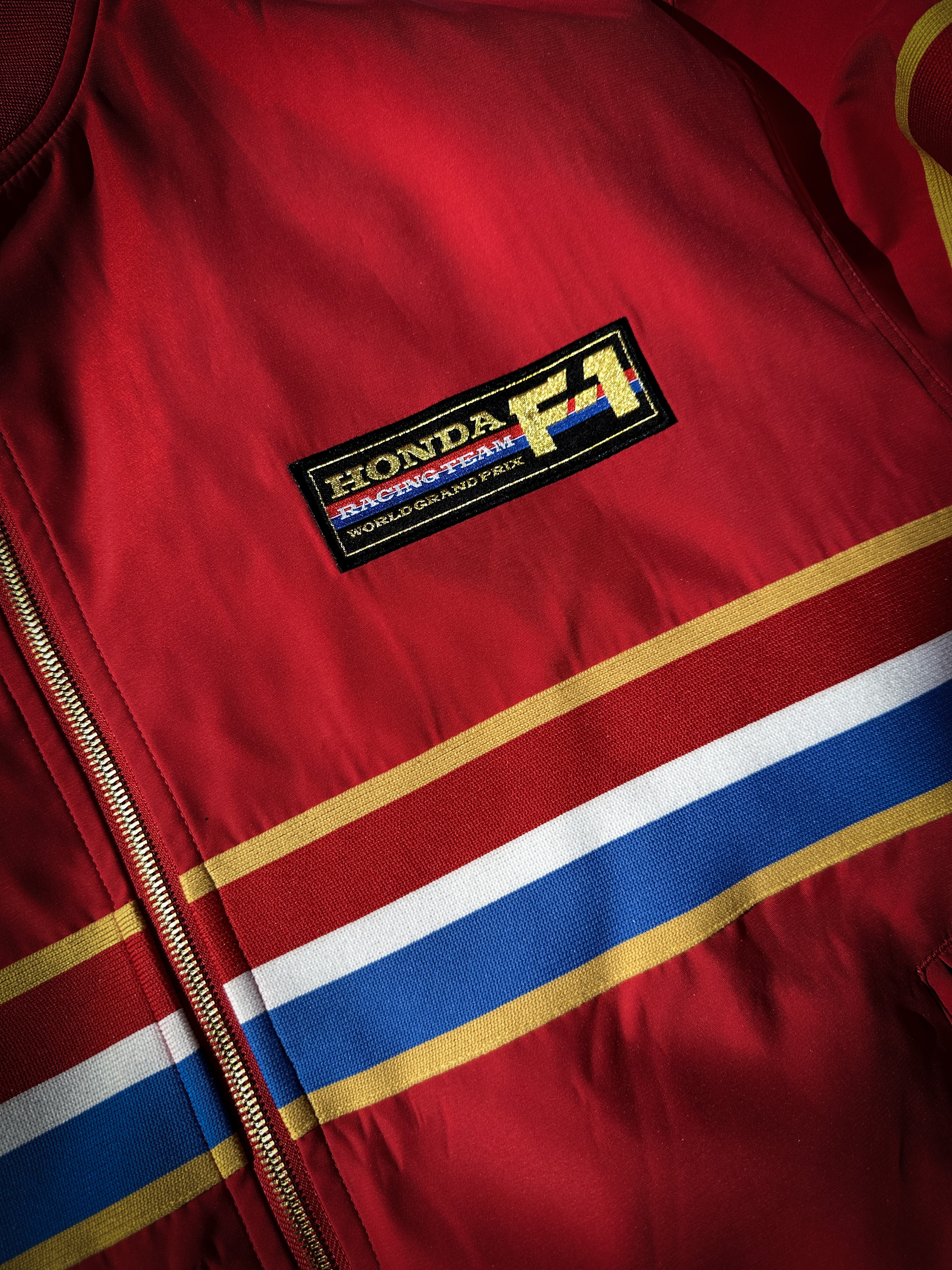 1986 Honda F1 Team Aviator Jacket (Red) - Image 6