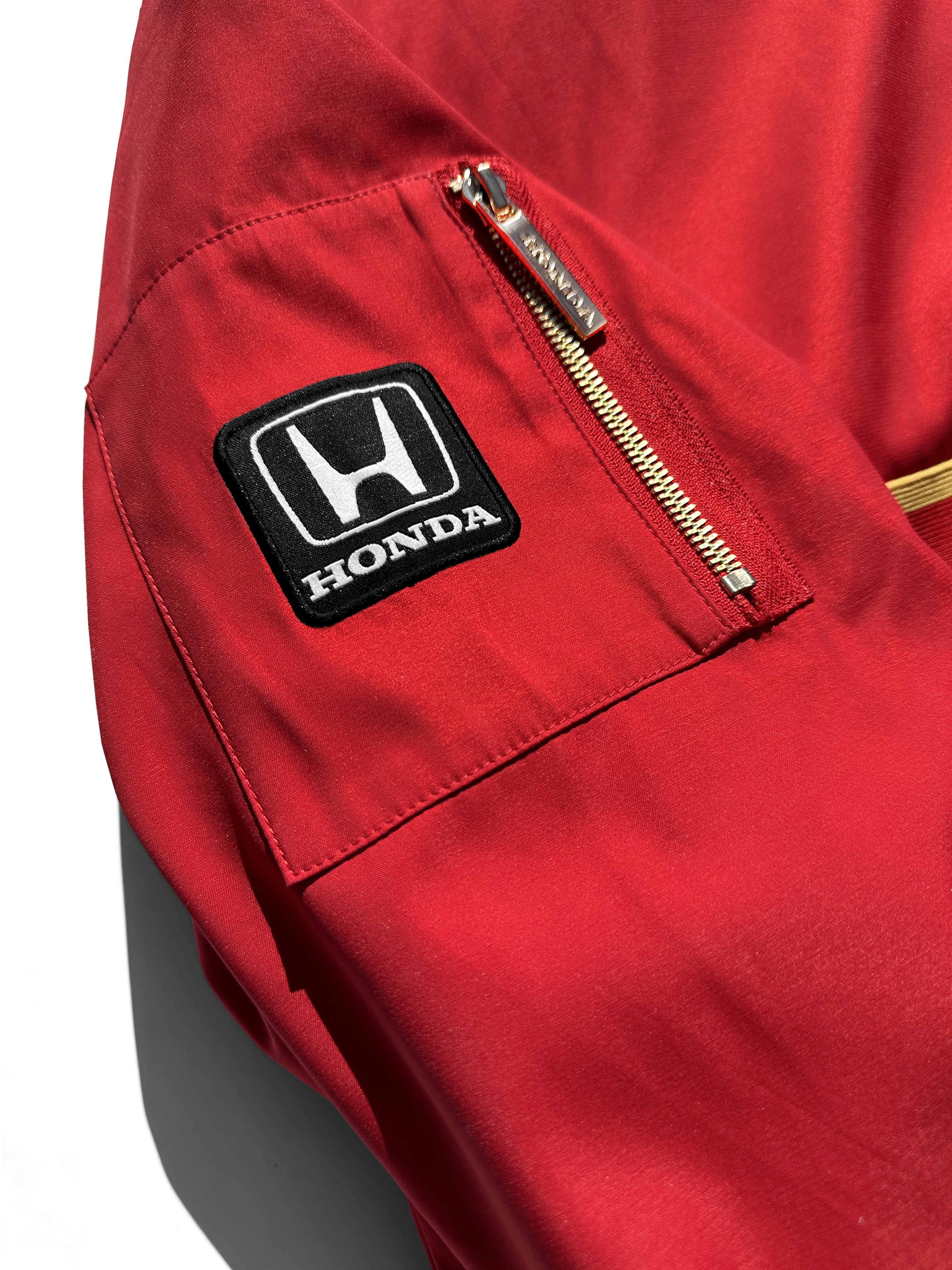 1986 Honda F1 Team Aviator Jacket (Red) - Image 8