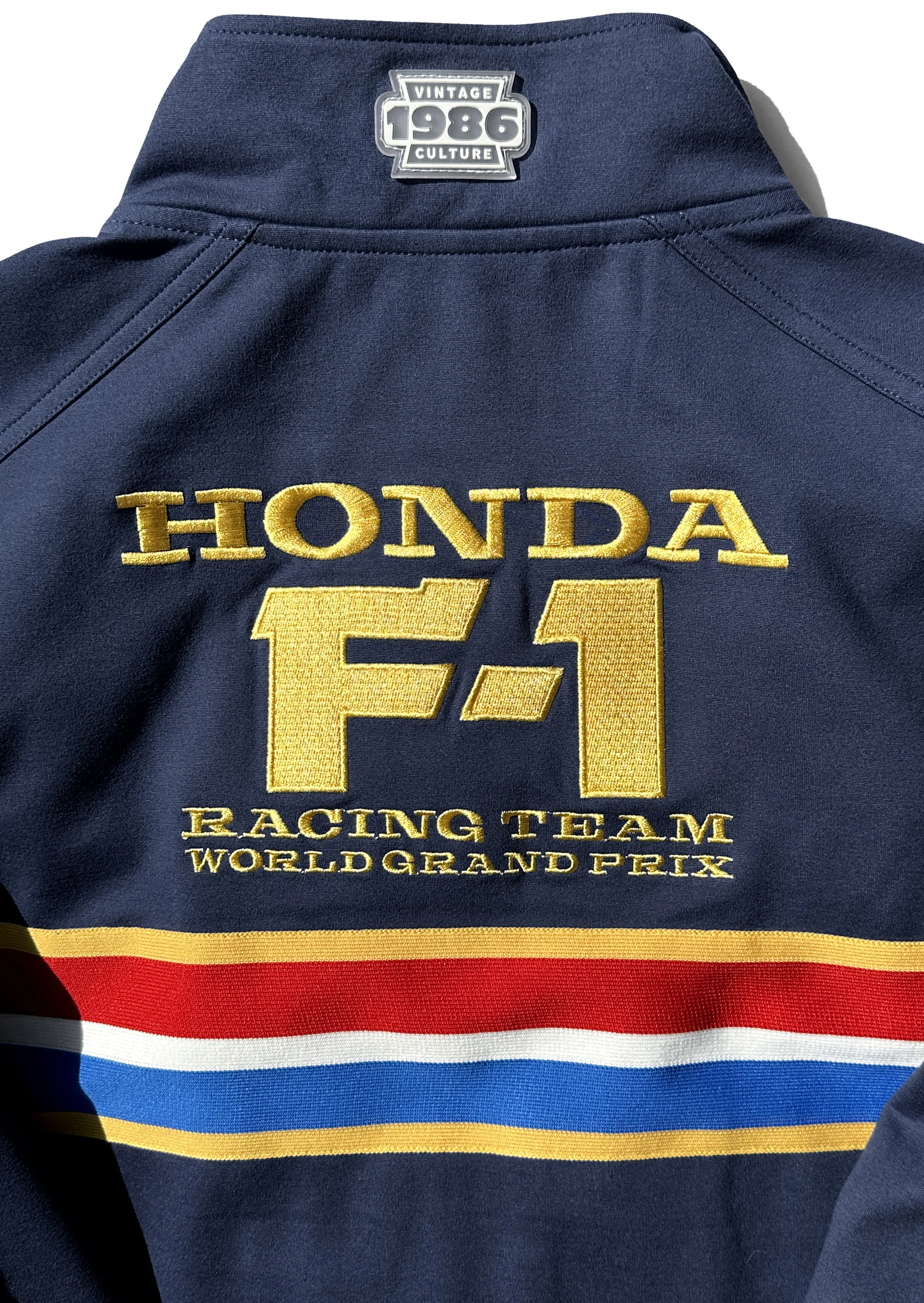 1986 Honda F1 Team Zipper Jacket (Blue) - Image 10