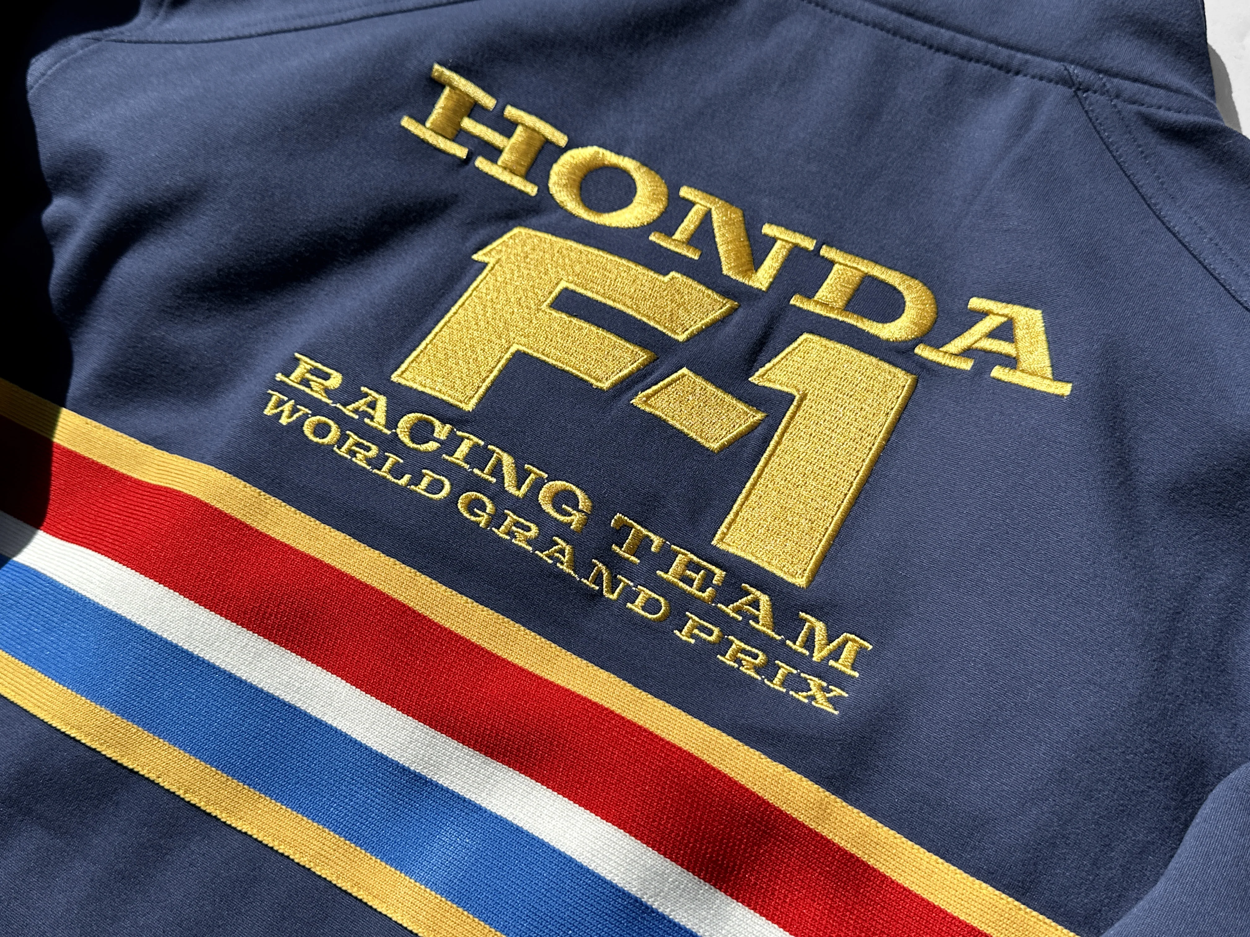 1986 Honda F1 Team Zipper Jacket (Blue) - Image 6
