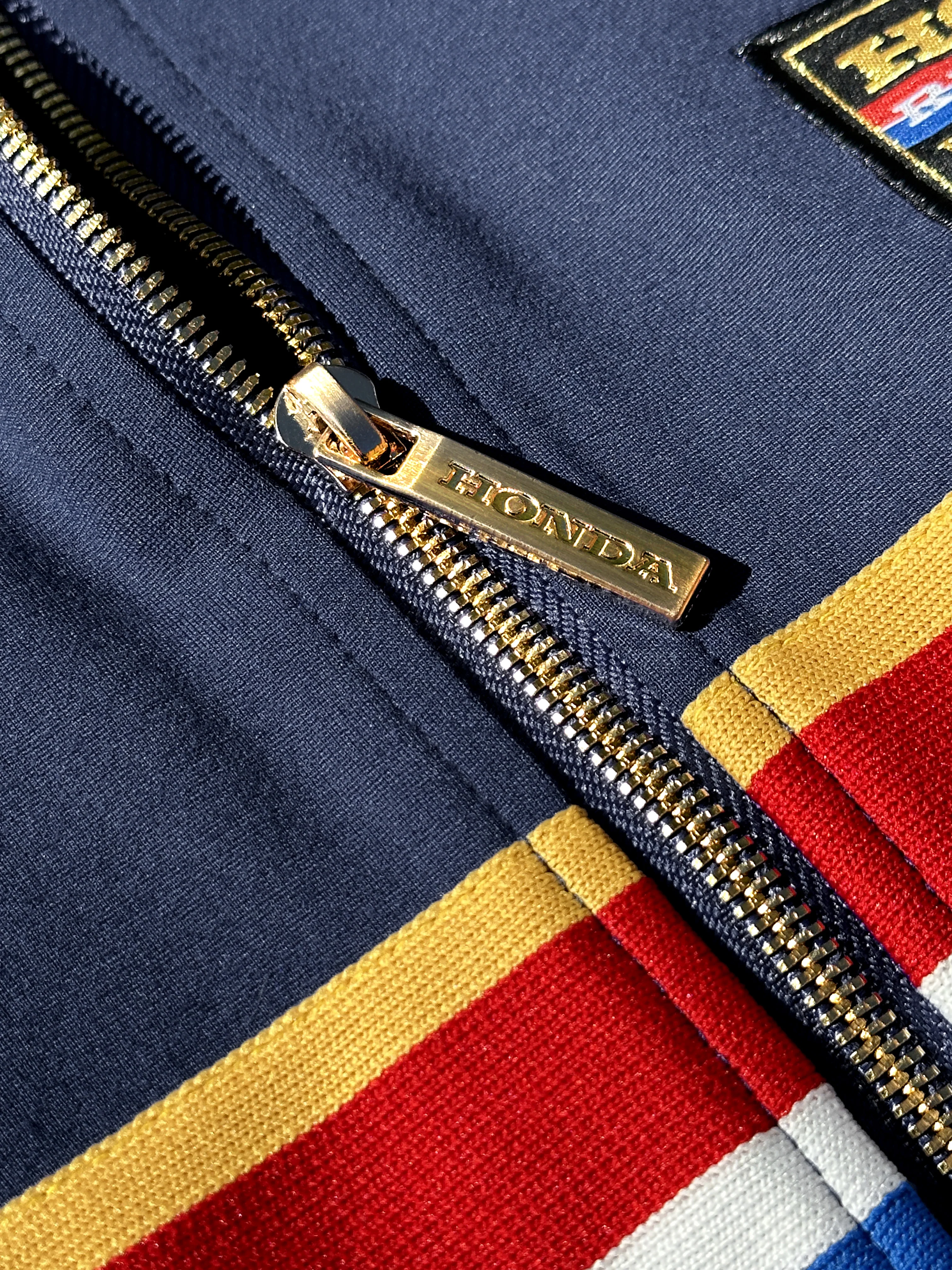 1986 Honda F1 Team Zipper Jacket (Blue) - Image 7