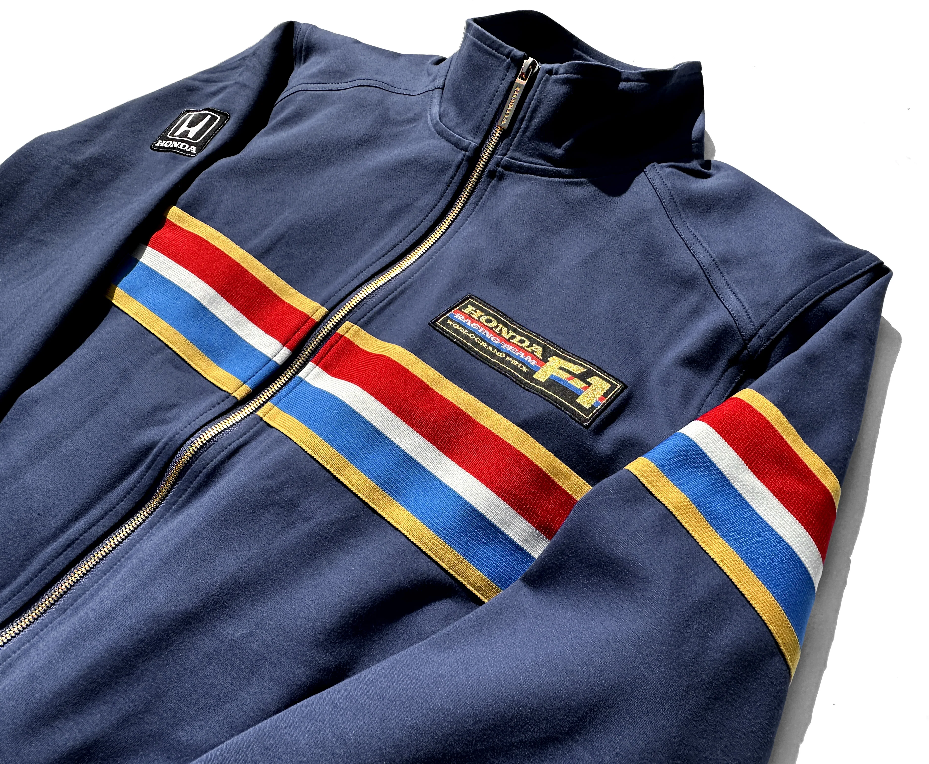 1986 Honda F1 Team Zipper Jacket (Blue) - Image 8