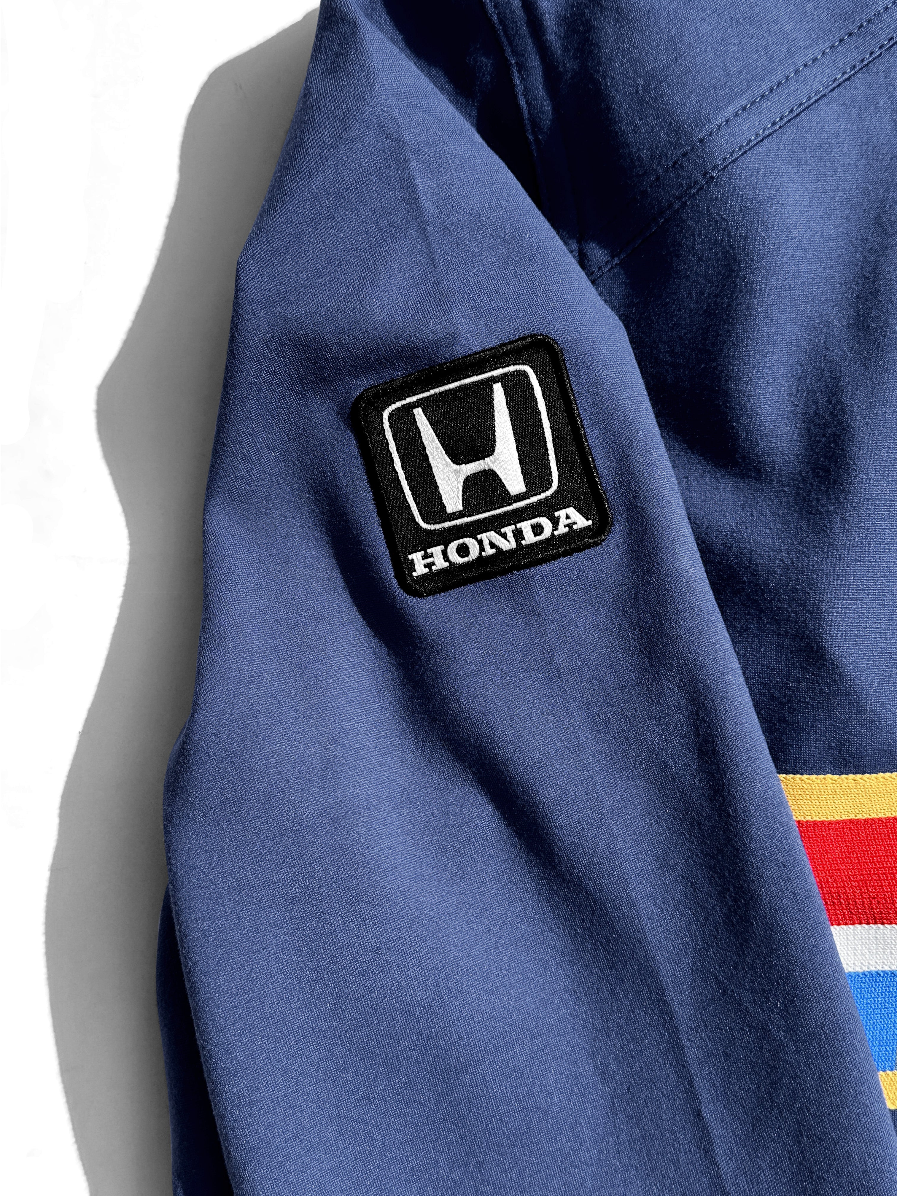 1986 Honda F1 Team Zipper Jacket (Blue) - Image 9