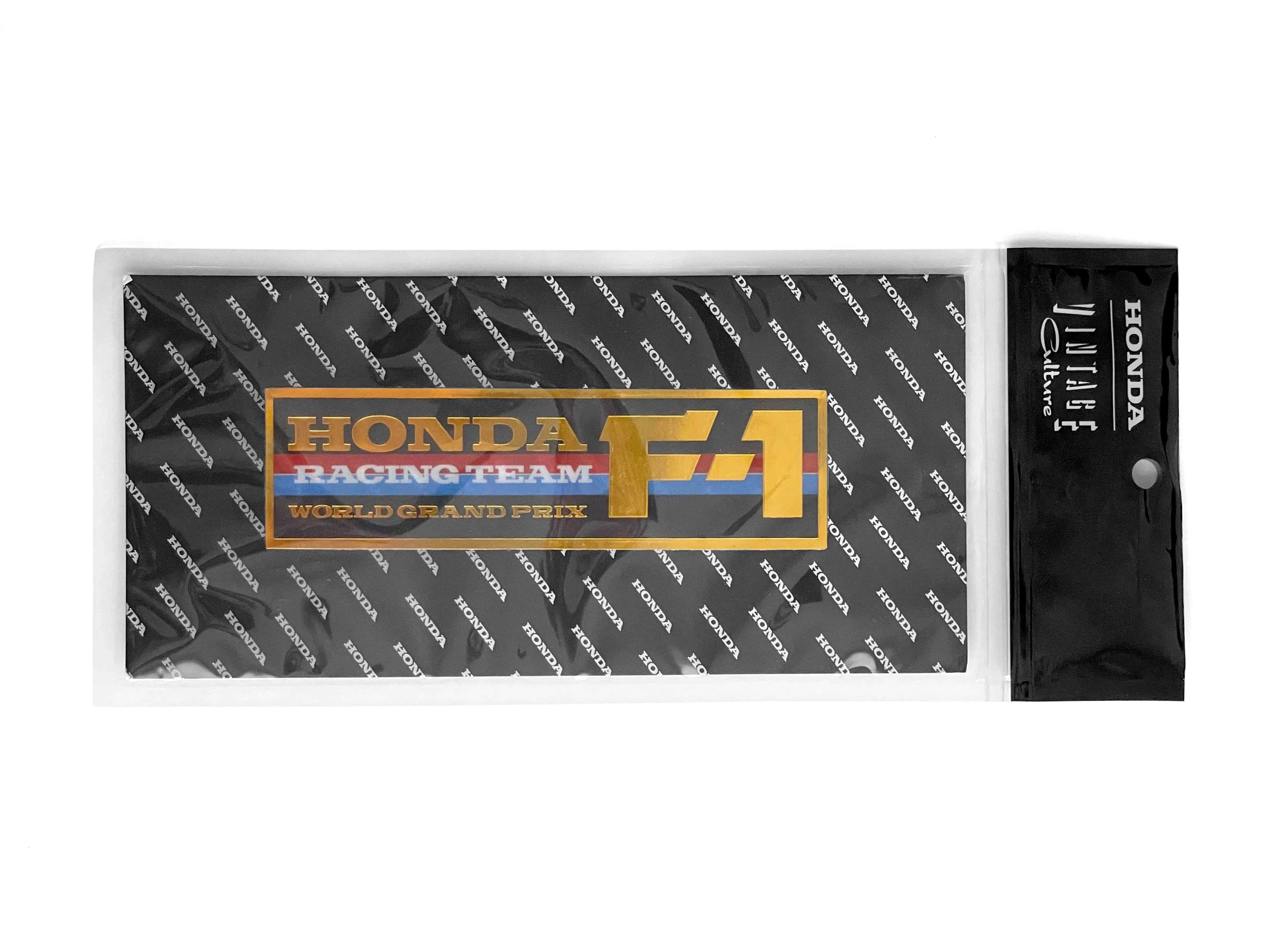 Honda F1 Racing Team Logo Sticker (1983-1988) Gold - Image 4