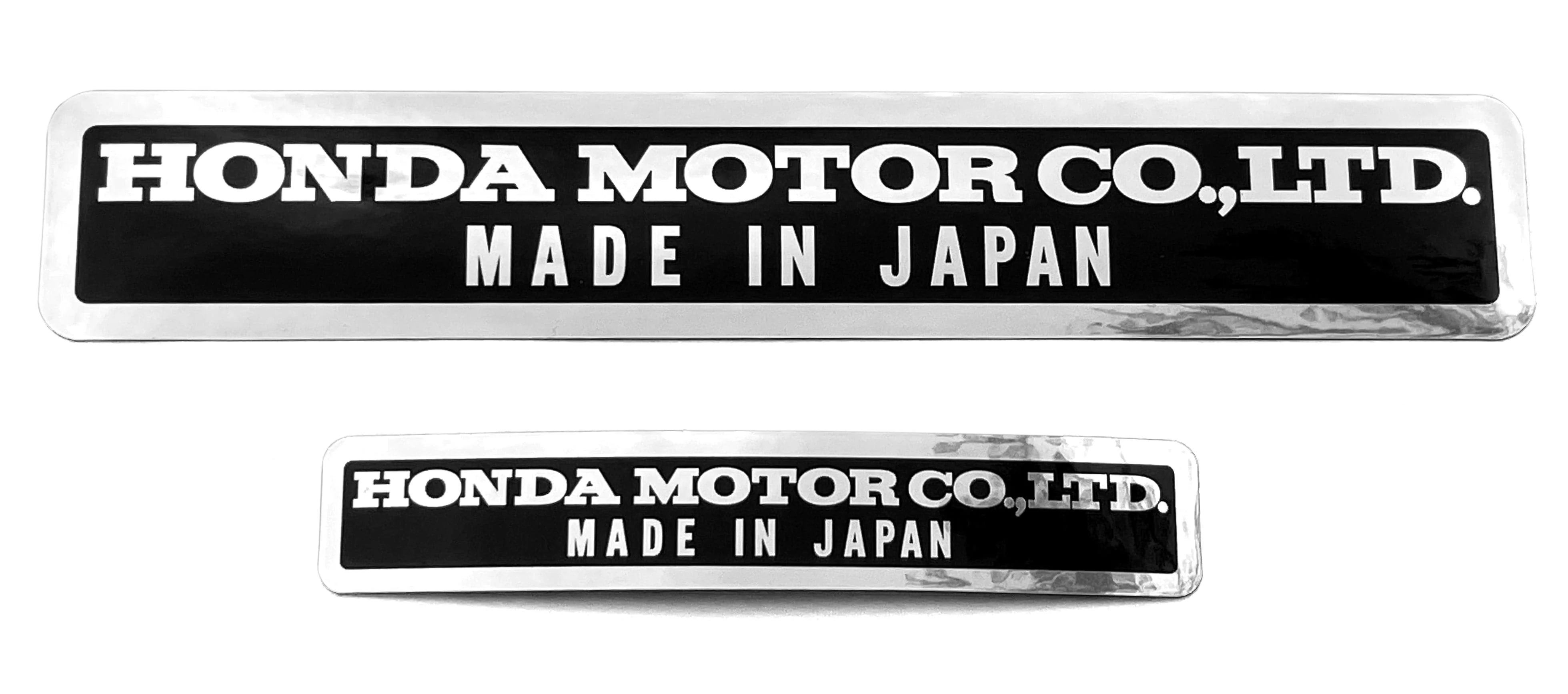Honda Motor Co., Made in Japan Sticker Set - Image 3